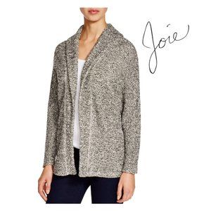 NEW Soft Joie Boucle Shawl Collar Sweater Cardigan
